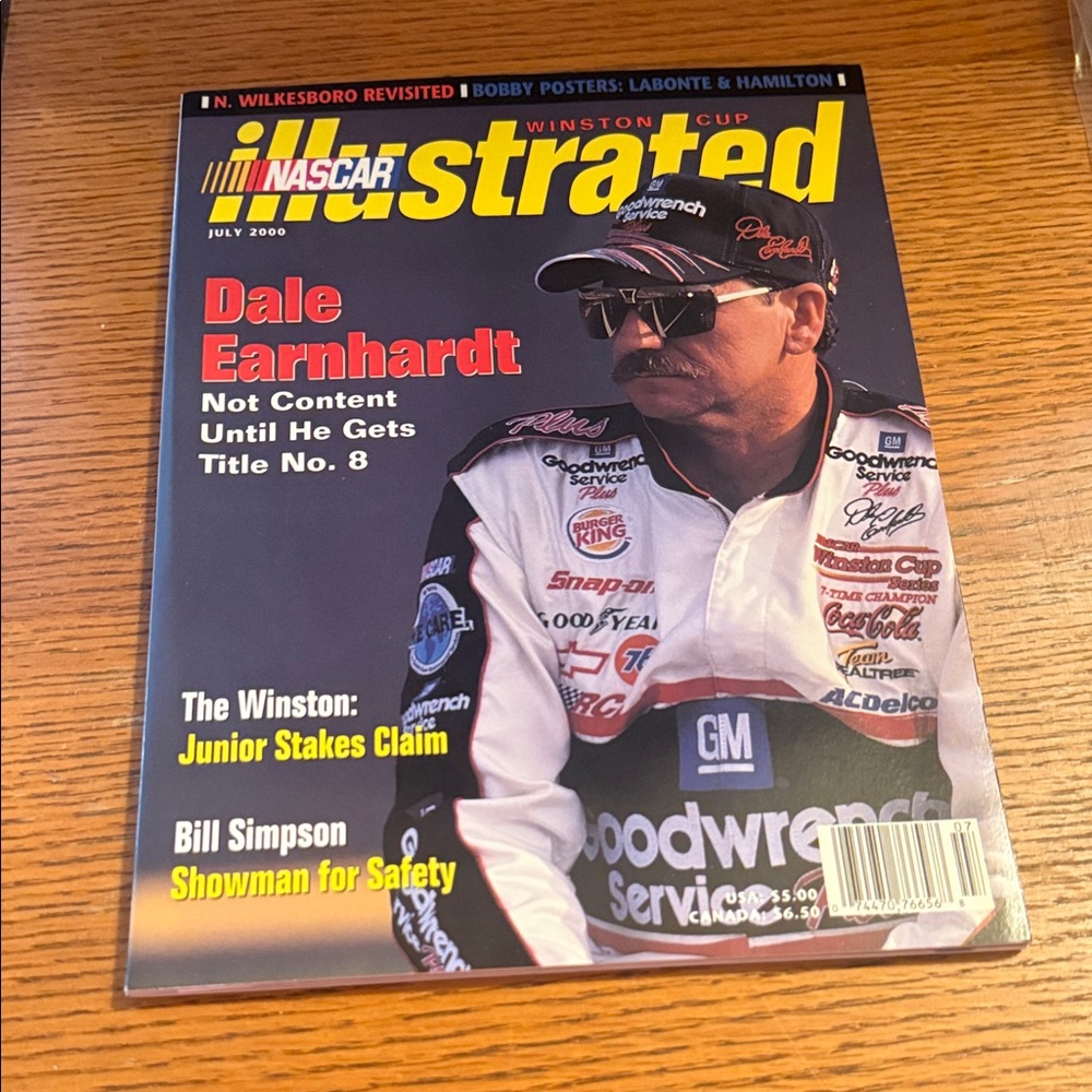 Sports Illustrate, July 2000, Dale Earnhardt Cover